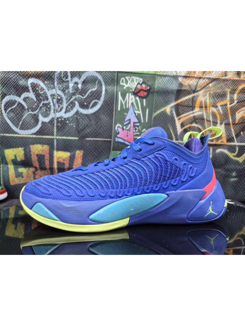 Jordan Luka 1 Illusionist Racer  Blue Basketball shoe Mens Size 7M or women 8.5W